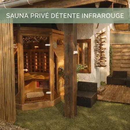 Le Cocon Secret -jacuzzi Sauna Prives -plage-foret-massage