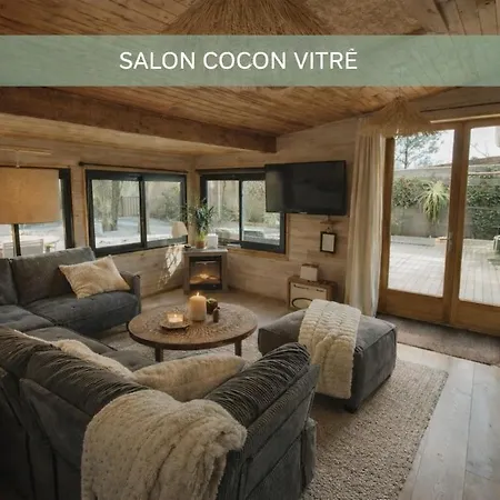 Le Cocon Secret -jacuzzi Sauna Prives -plage-foret-massage Villa Seignosse