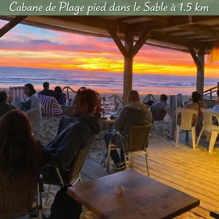 Le Cocon Secret -jacuzzi Sauna Prives -plage-foret-massage Seignosse